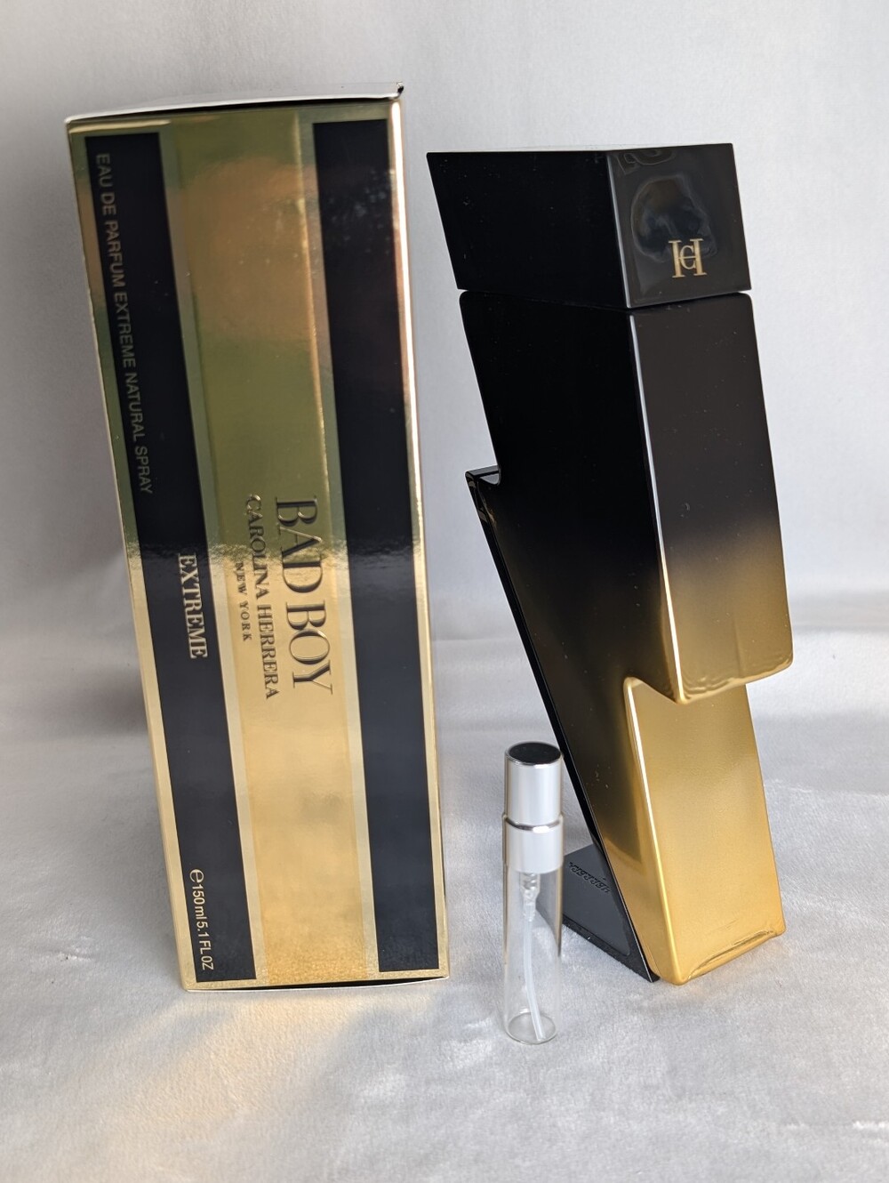 3/$18 5ml Carolina Herrera Bad Boy Extreme Decant